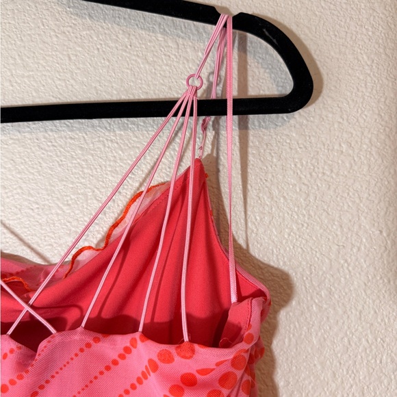 Urban Outfitters Pink and Red Strappy Top - Picture 7 of 7